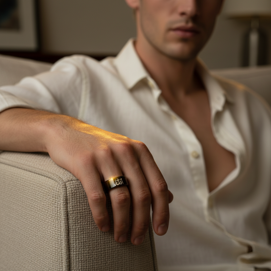 Bague Noire Noor