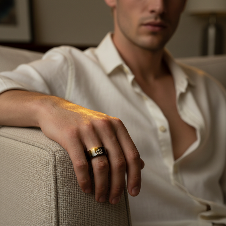 Bague Noire Noor