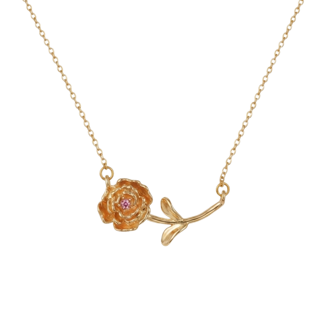 Collier de Fleurs de Naissance Petite Bloom