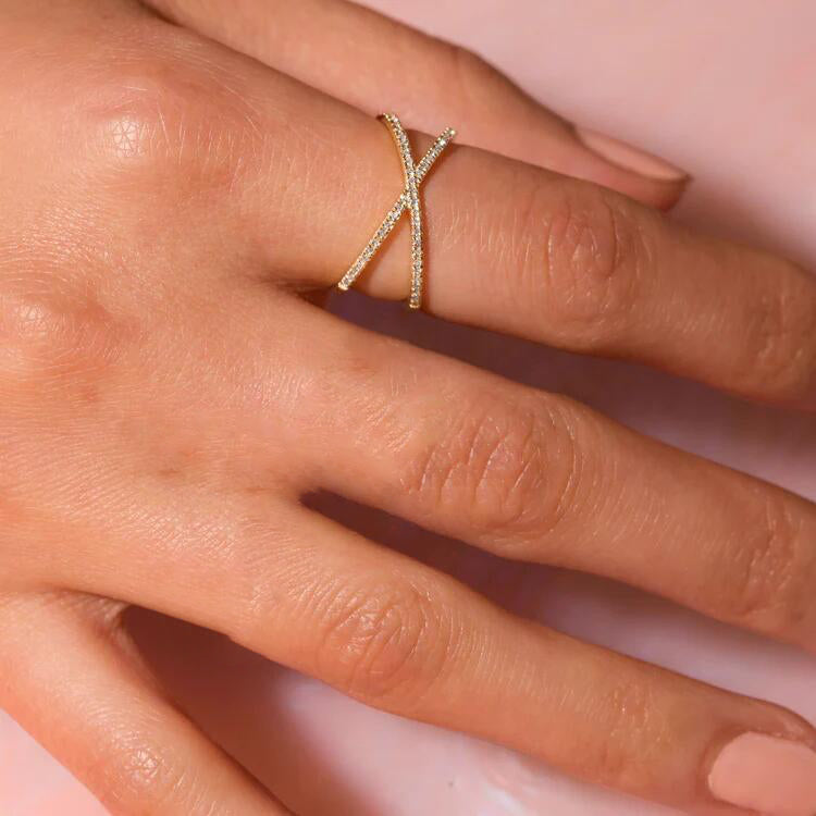 Bague Croix en Or Nia