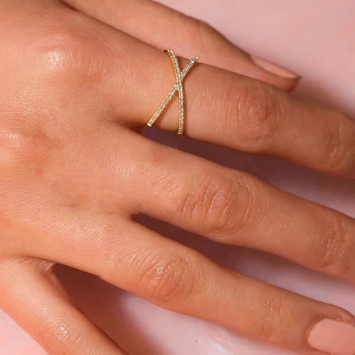 Bague Croix en Or Nia