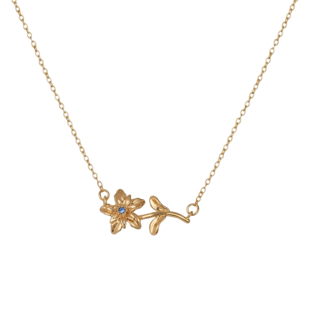 Collier de Fleurs de Naissance Petite Bloom
