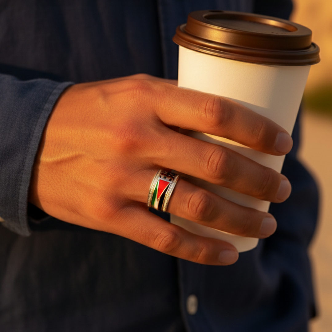 Bague Héritage Palestinien — Homme