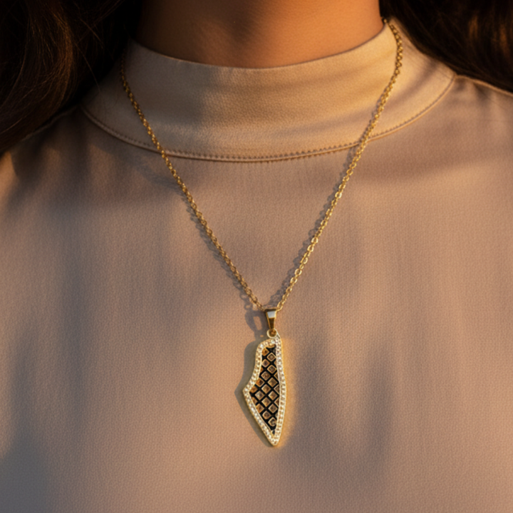 Collier Keffiyeh Palestine