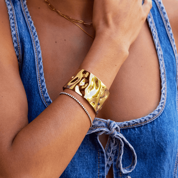Bracelet Cuff en Or 18K