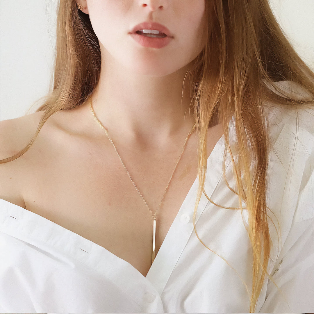 Collier en Barre en Or Allison