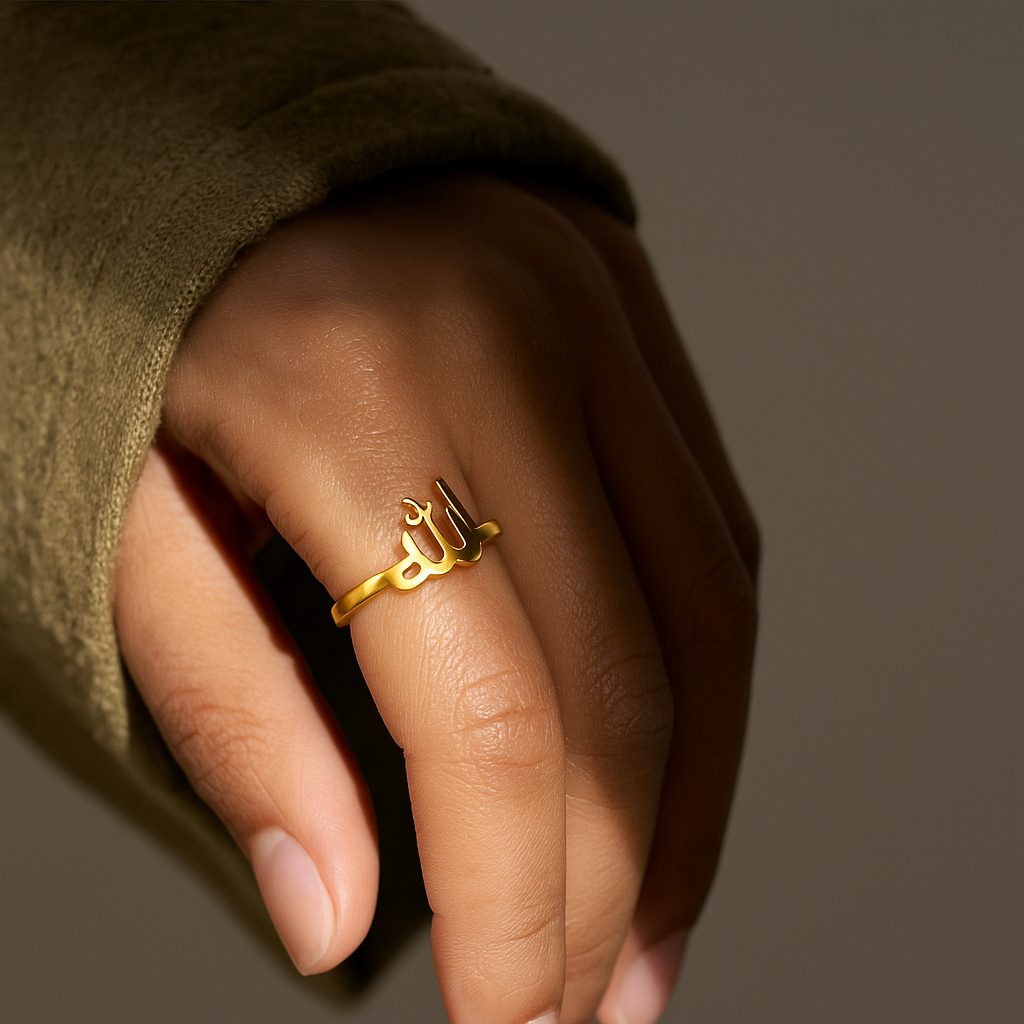 Ensemble Allah en or 18K