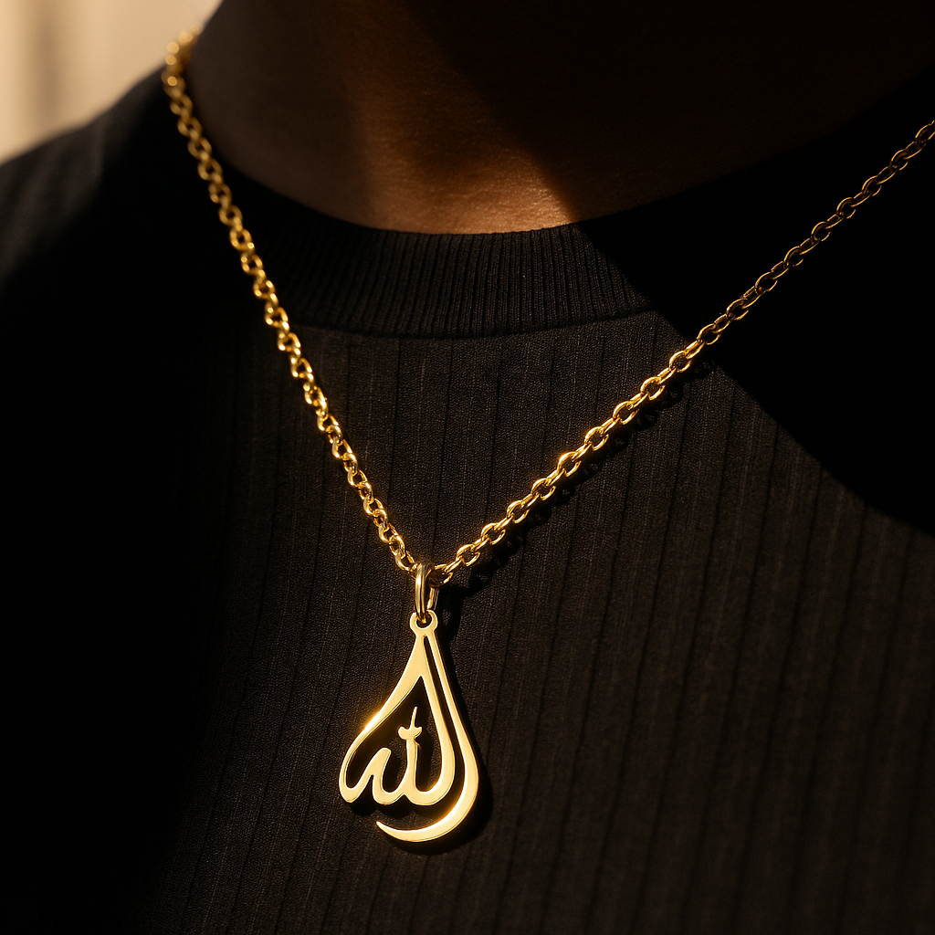 Ensemble Allah en or 18K