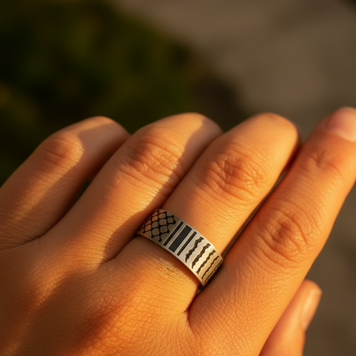 Bague Keffiyeh Bold — Homme