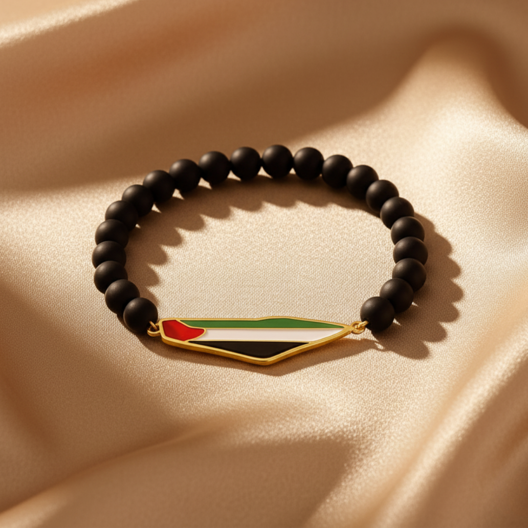 Bracelet Perles Palestine