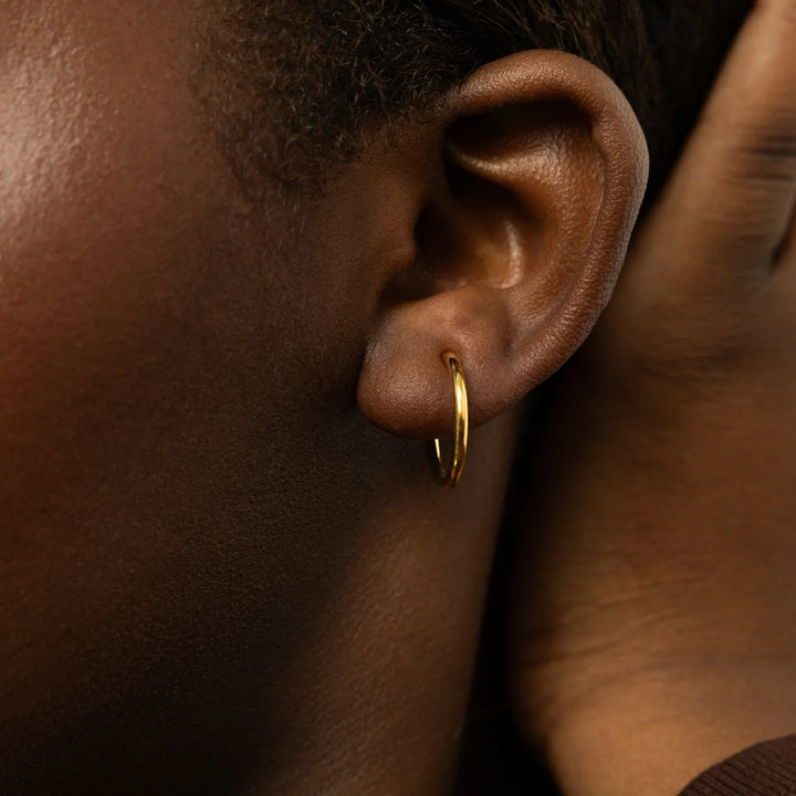 Boucles d'Oreilles Ouvertes Zeenah | 18mm