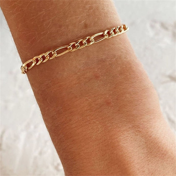 Bracelet en Chaîne d'Or Saturne