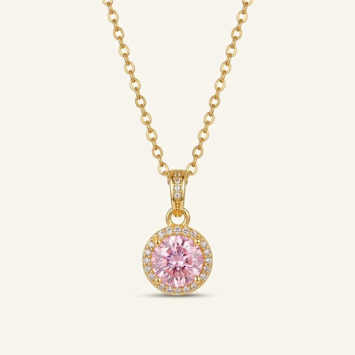 Collier Pendentif Gemme Éclatée
