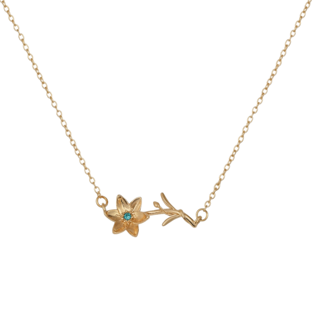 Collier de Fleurs de Naissance Petite Bloom