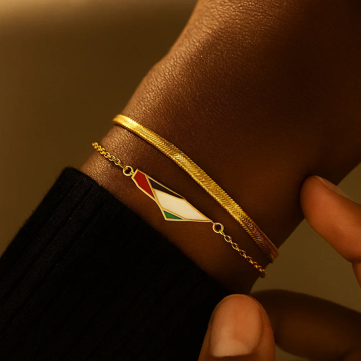 Bracelet Herringbone Unity