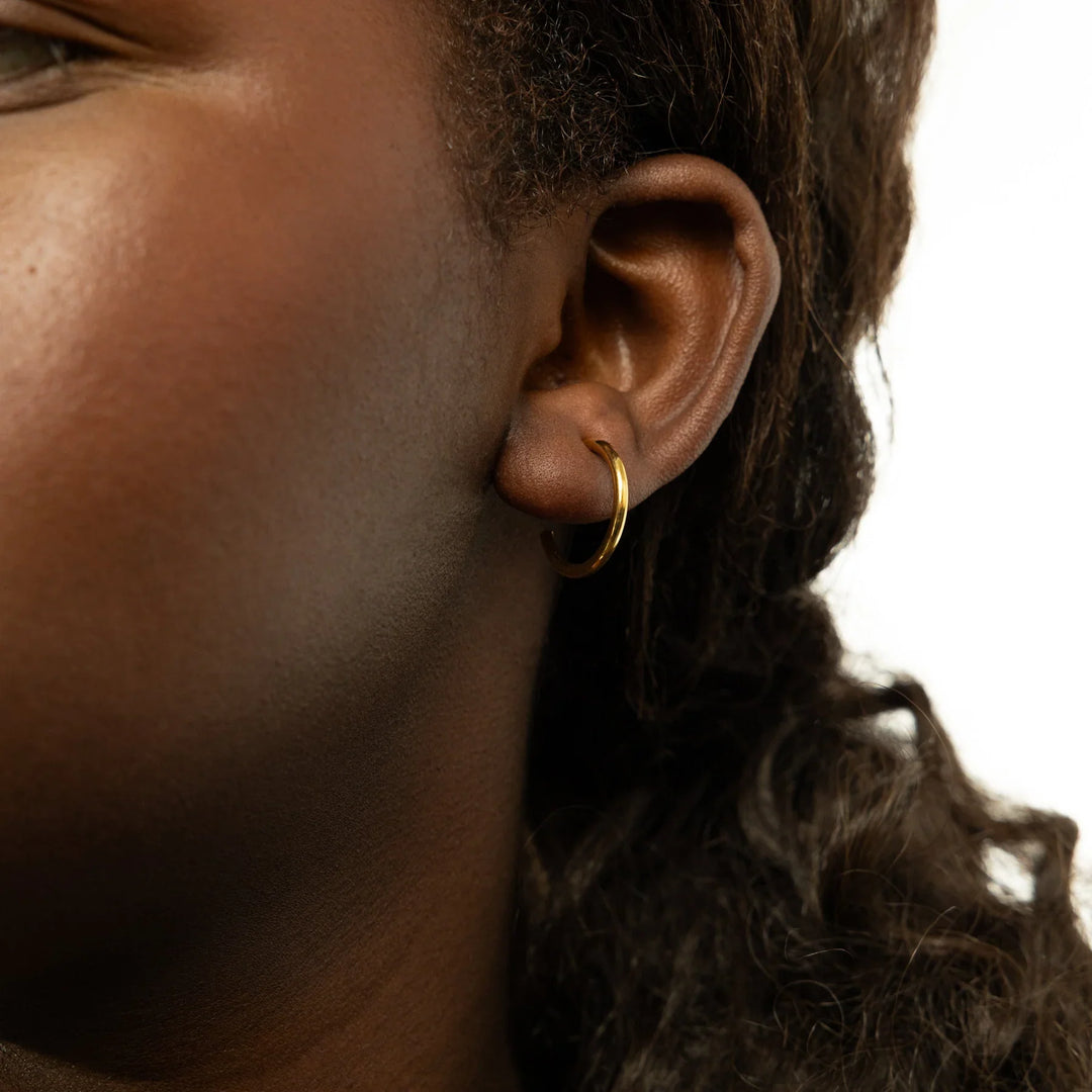 Boucles d'Oreilles Ouvertes Zeenah | 18mm