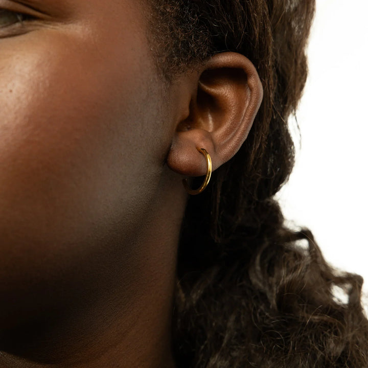 Boucles d'Oreilles Ouvertes Zeenah | 18mm