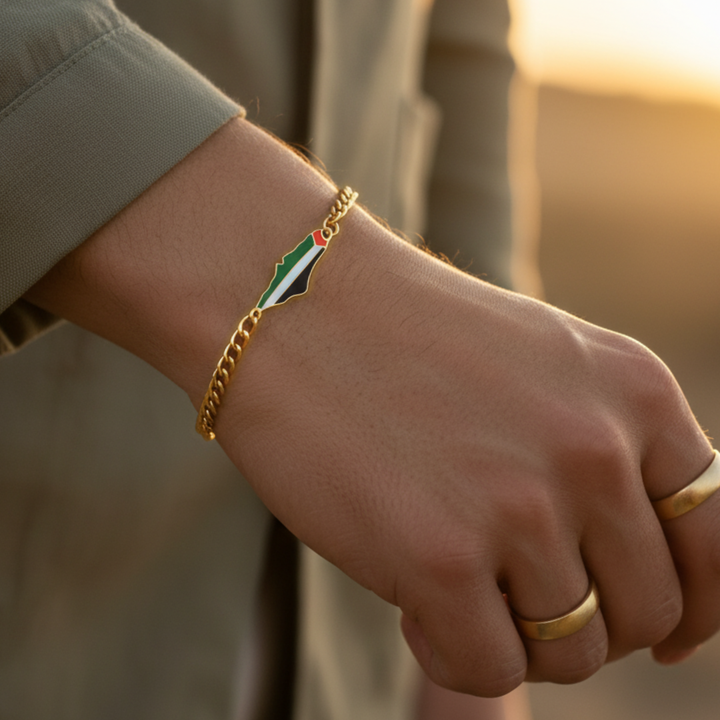 Bracelet Chaîne Palestine