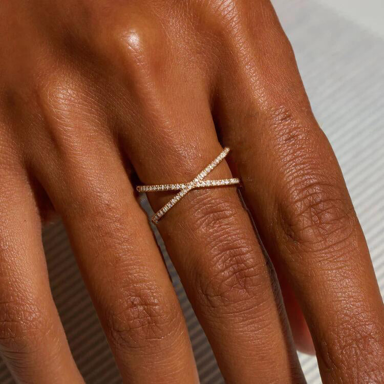 Bague Croix en Or Nia