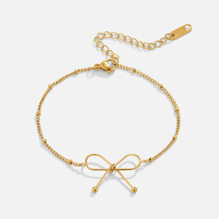 Bracelet en Bow Doré Anika