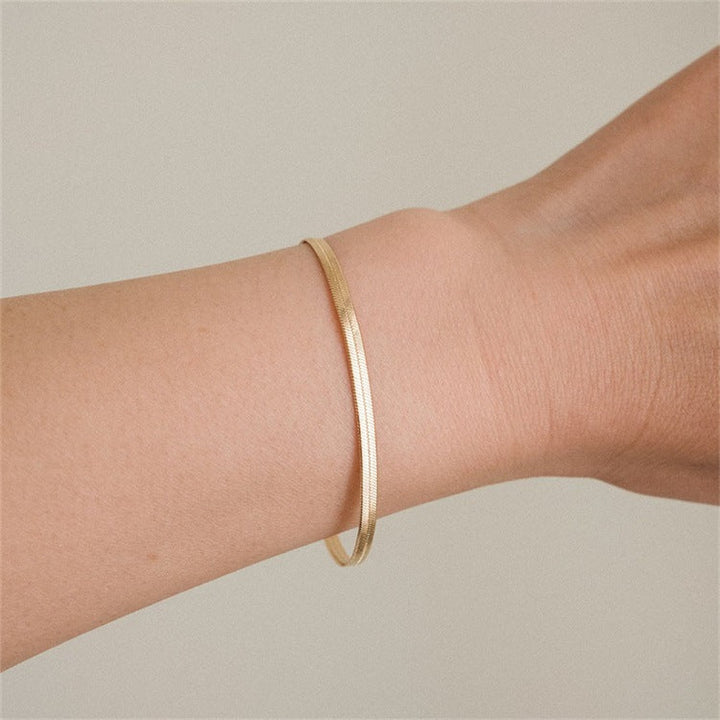 Bracelet Herringbone en Or Vida
