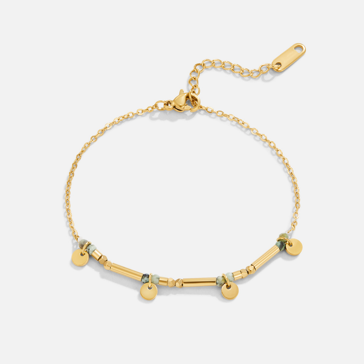 Bracelet en Disque Doré Neri