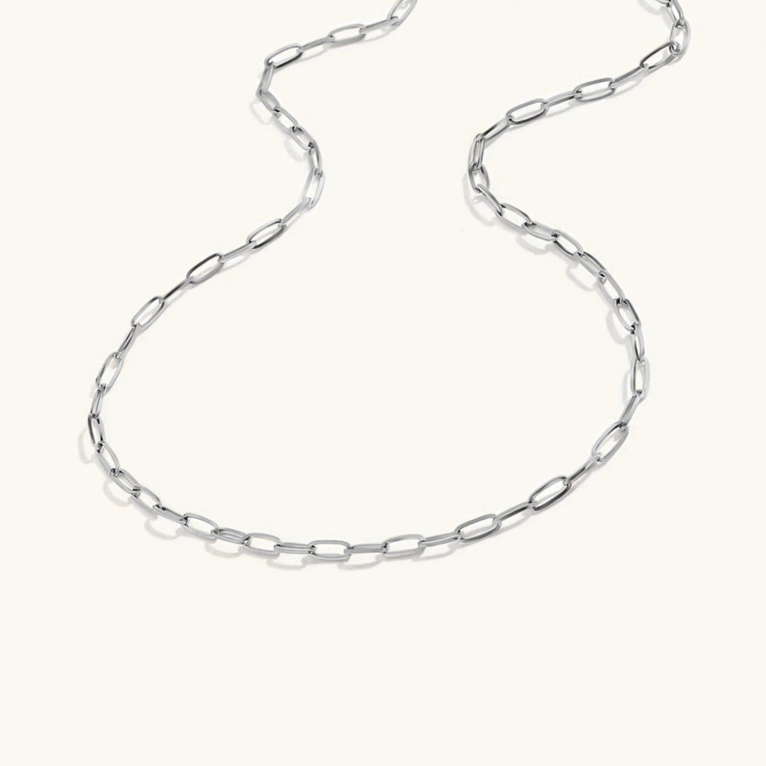 Collier en Chaîne Or Ambre
