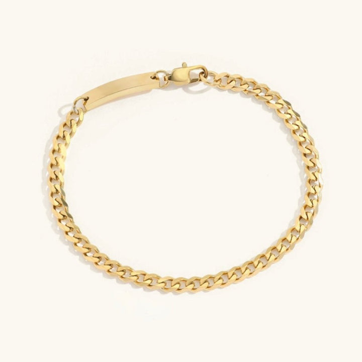 Bracelet Chaîne en Or Romarin