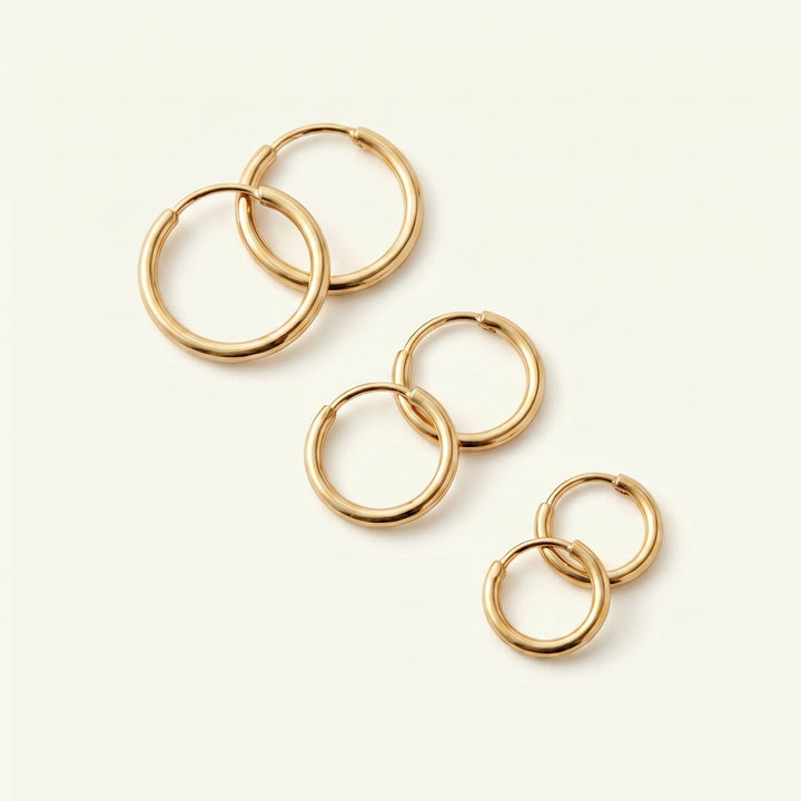 Ensemble de Boucles d'Oreilles Rawan