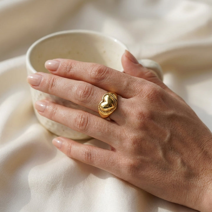 Bague en Or Cœur Amara