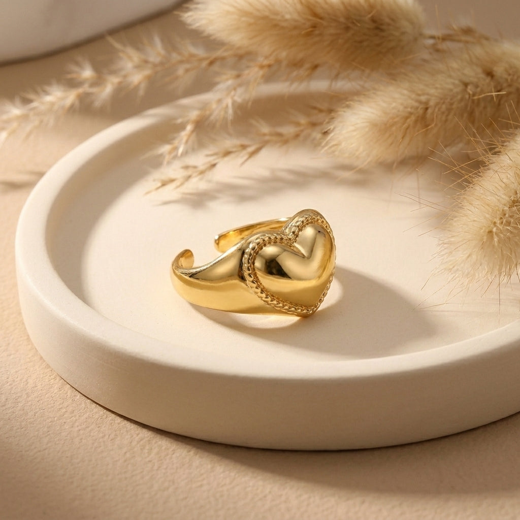 Bague en Or Cœur Amara