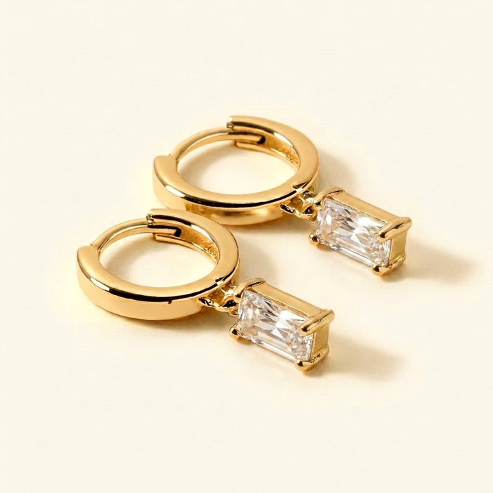 Boucles d'oreilles en pierre de naissance