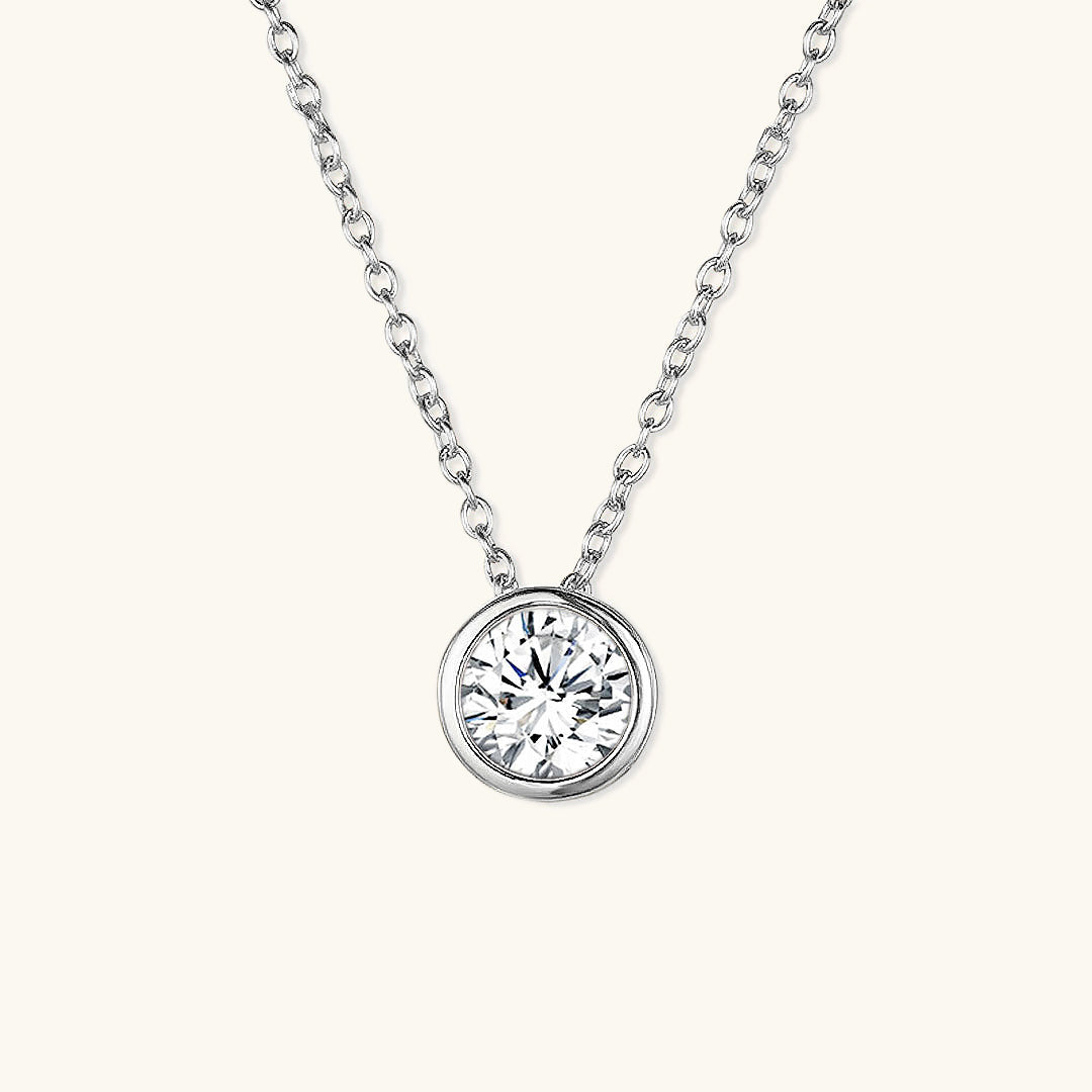 Collier de pierre de naissance Amelia