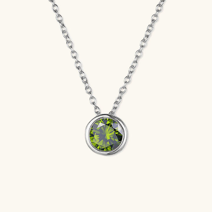 Collier de pierre de naissance Amelia