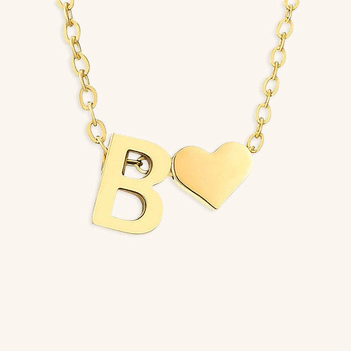 Collier en Or avec Lettre Initiale Ria