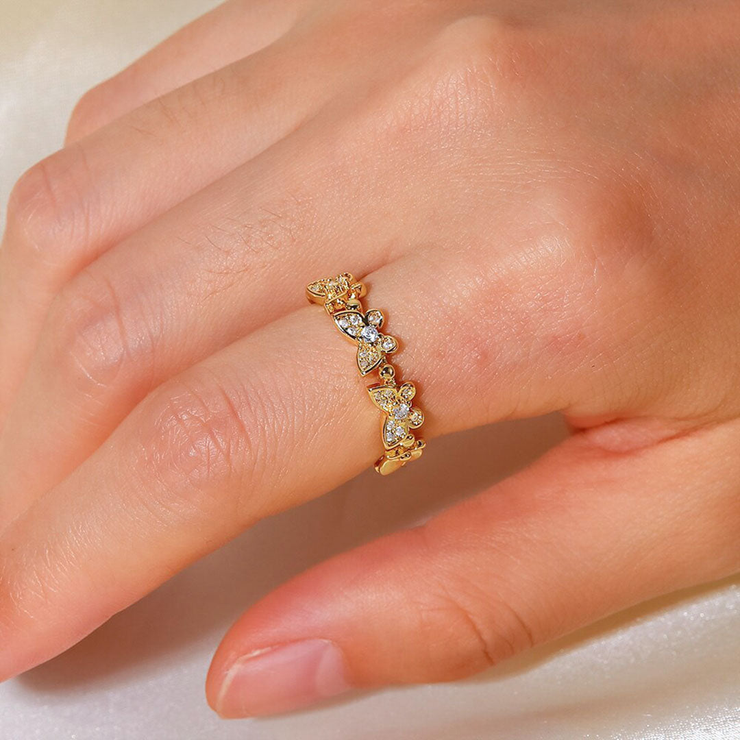 Bague en Or Colleen Papillon
