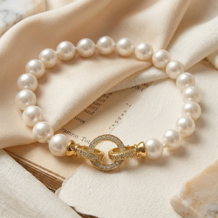 Bracelet en lien de perles Cara