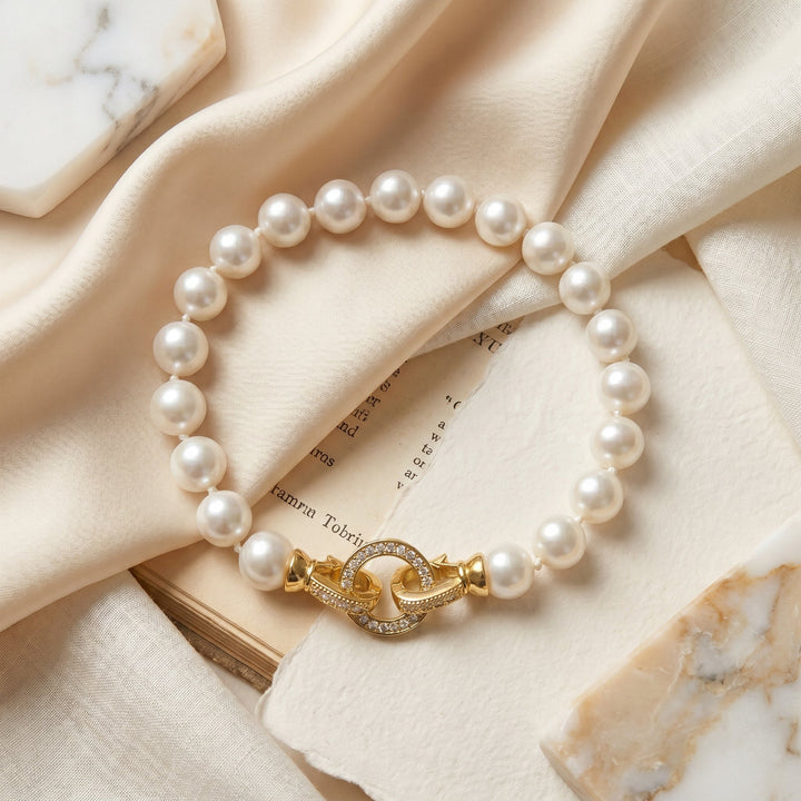Bracelet en lien de perles Cara