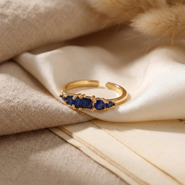 Bague Gemme Bell Superposée