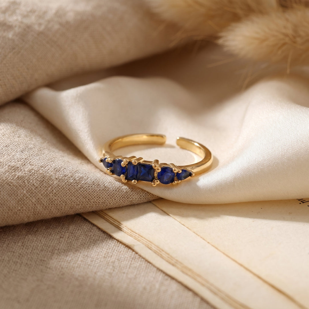 Bague en Gemme à Couches