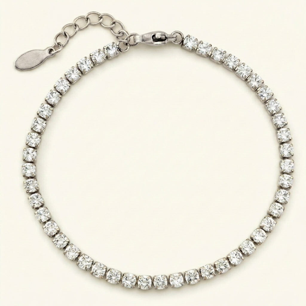 Bracelet de Tennis en Cristal