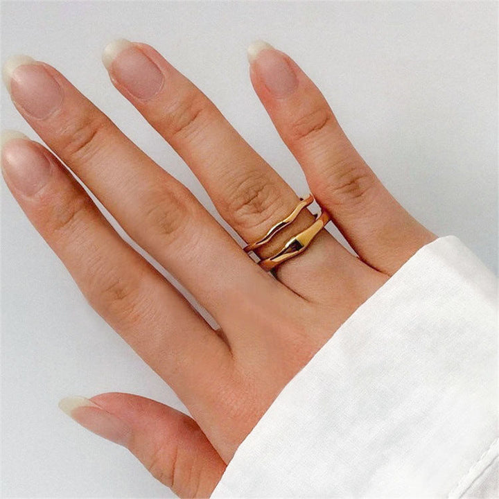 Bague Empilable en Or Dianne