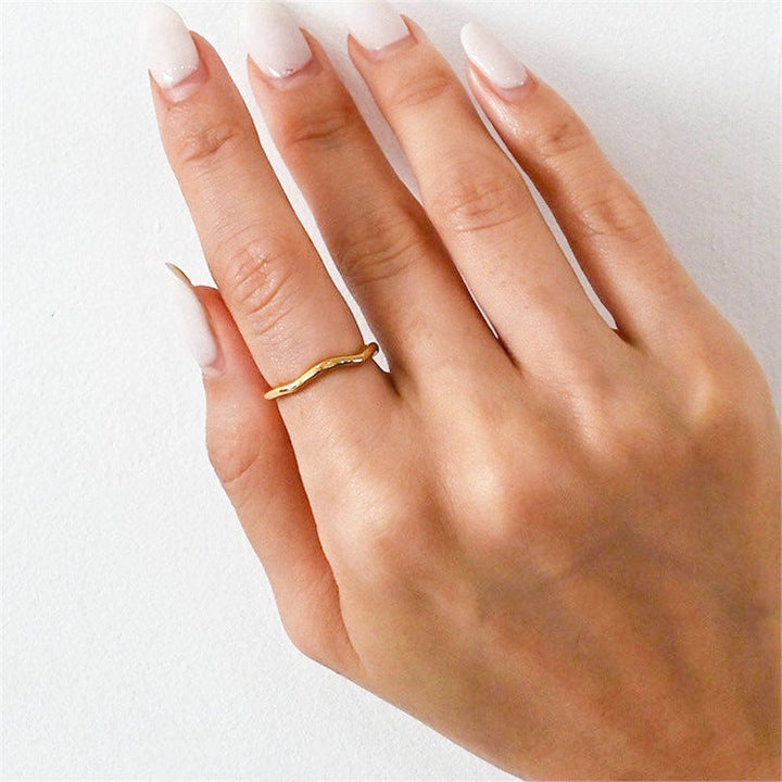Bague Empilable en Or Dianne
