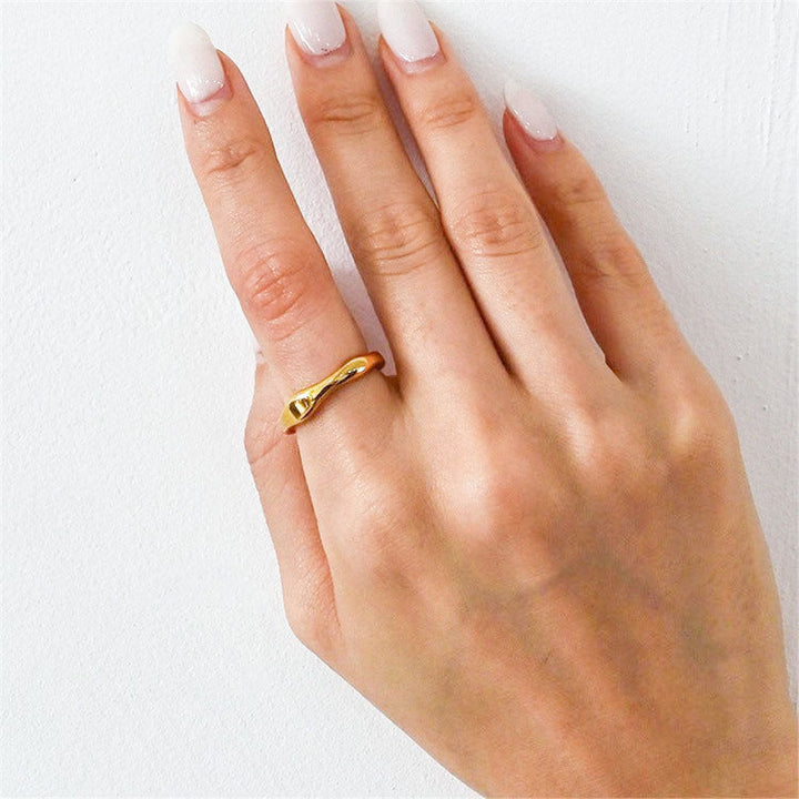 Bague Empilable en Or Dianne
