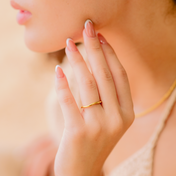 Bague Empilable en Or Dianne