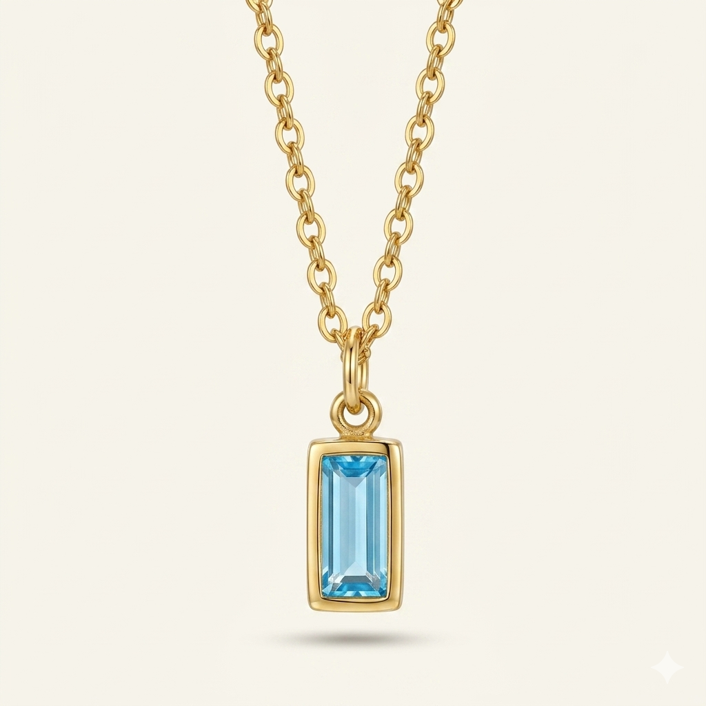 Pendentif Gemme de Naissance Bloom