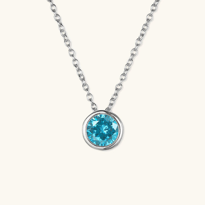 Collier de pierre de naissance Amelia