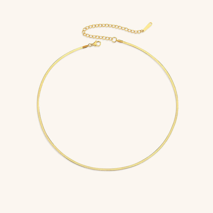 Collier Herringbone en Or Elizabeth