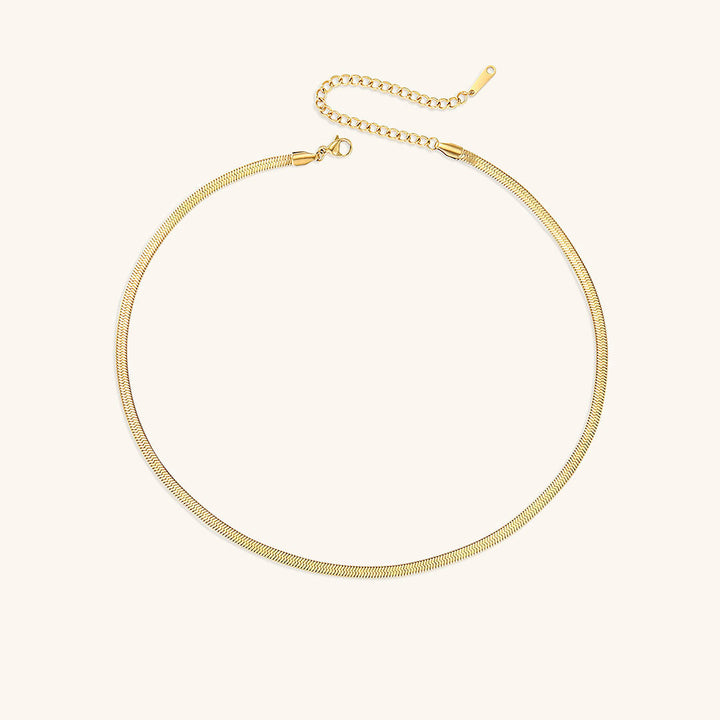 Collier Herringbone en Or Elizabeth