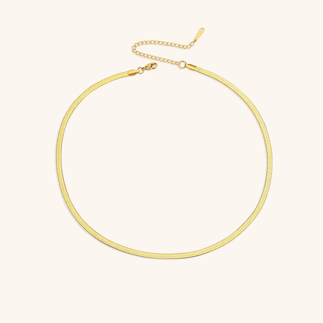 Collier Herringbone en Or Elizabeth